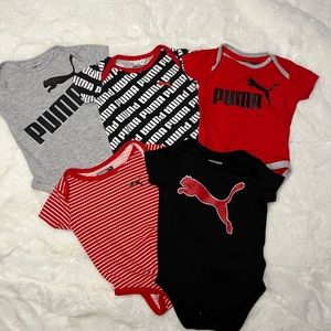 Like new puma set bodysuits